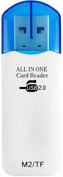 Kelso USB 2.0 4-in-1 Multi Card Reader for SD, Micro SD (TF), MMC & Memory Stick Card Reader