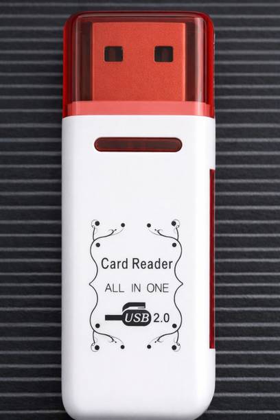 Kelso USB 2.0 Multi Card Reader 4-in-1 for SD, MMC, Micro SD (TF) & Memory Stick Card Reader