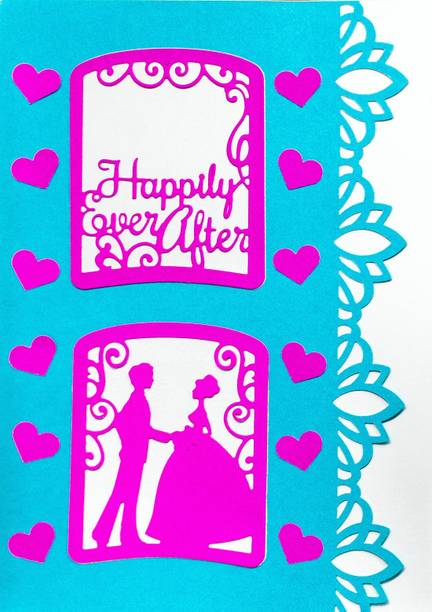 AanyaCentric Wife Birthday Handmade Greeting Card