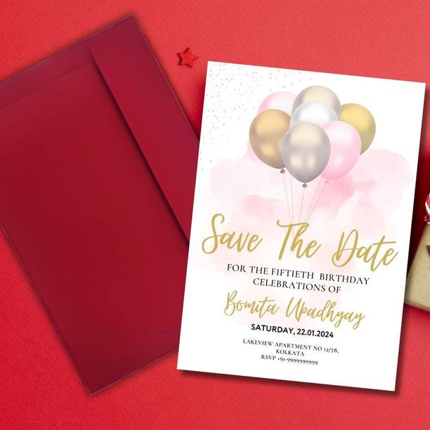 AanyaCentric Invitation Card