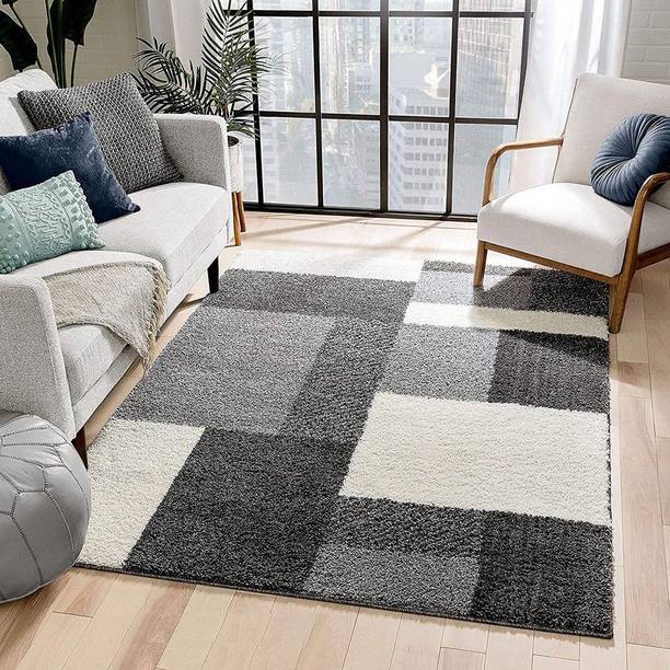 sncarpet 7 ft  X 5 ft Polyester Carpet