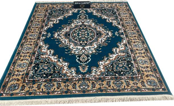 HouseOfCommon 5 ft  X 4 ft Silk Carpet