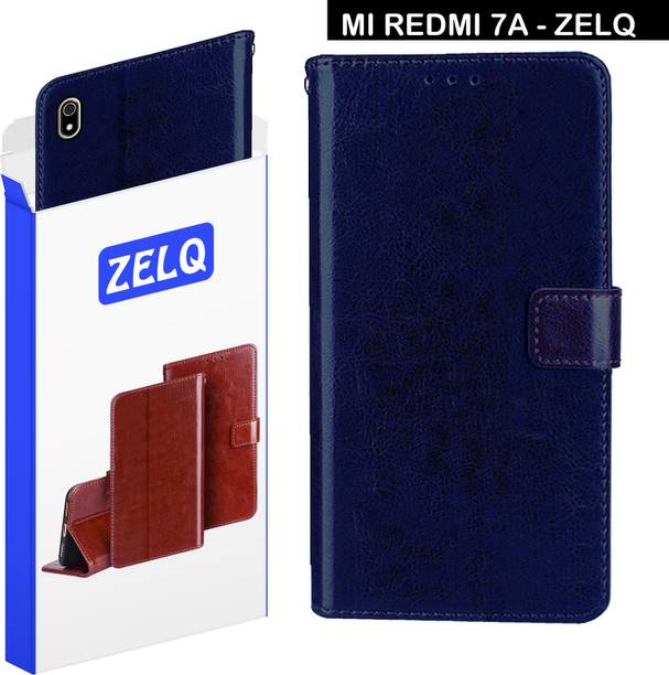 Zelq Flip Cover for Mi Redmi 7A