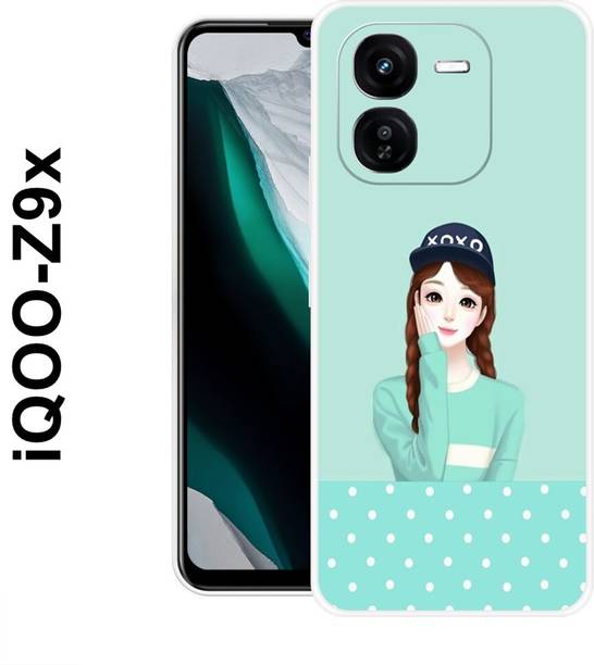 MASURA Back Cover for IQOO Z9x, Anime, Cute, Girl, Funky, Lovely, 157
