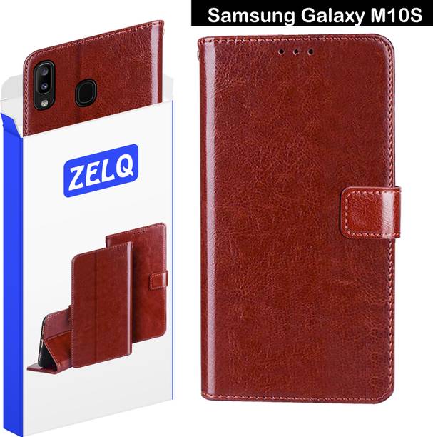 Zelq Flip Cover for Samsung Galaxy M10S