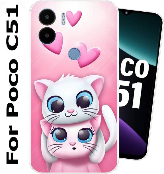 Coolcase Back Cover for Poco C51