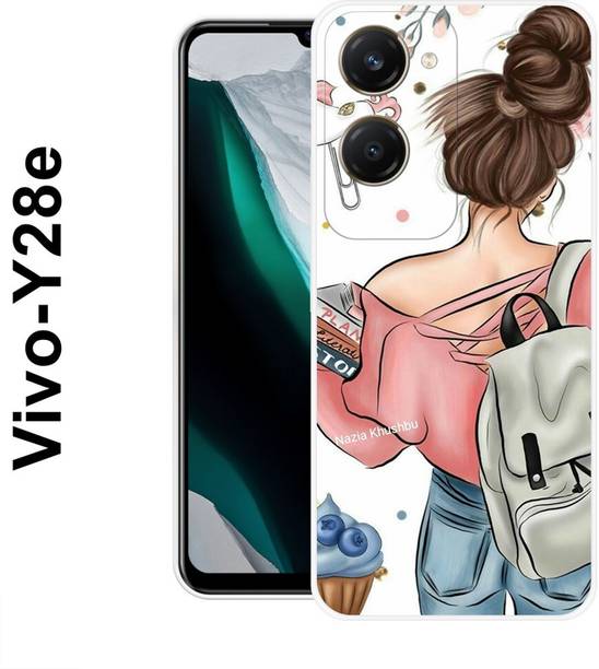 MASURA Back Cover for Vivo Y28e 5G, College, Girl, BTS, Funky, Trending, 222