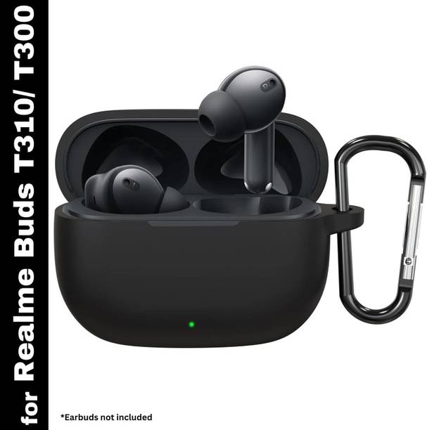 MobieGenie Front & Back Case for Realme Buds T310 / Realme Buds T300
