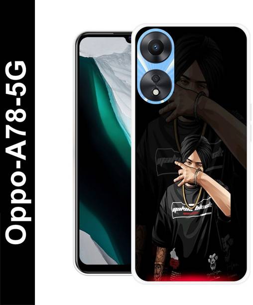 Bluvver Back Cover for Oppo A78 5G, CPH2590 Sidhu Moose wala back cover