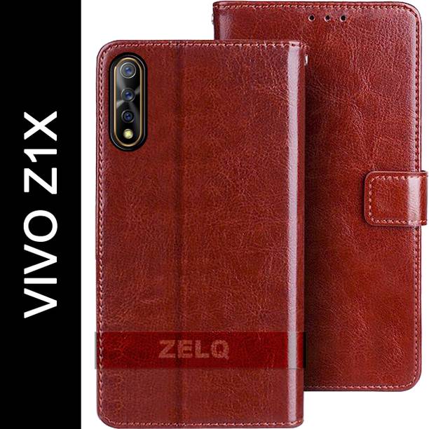 Zelq Flip Cover for Vivo z1x