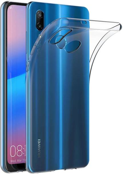 COVERBLACK Back Cover for Huawei NE-TL00 / P20 Lite | Soft Micro fiber | Flexible Anti-Yellow Case