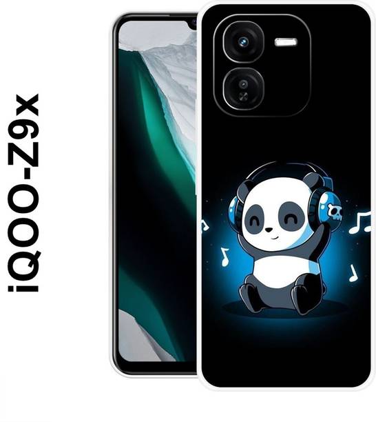 MASURA Back Cover for IQOO Z9x, Music, Cute, Baby, Panda, Funky, 536