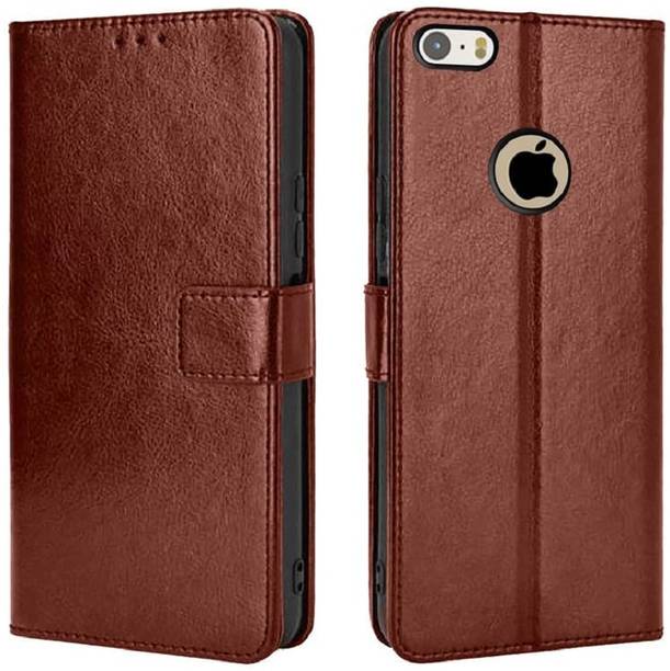 COVERBLACK Flip Cover for Apple iPhone 5s