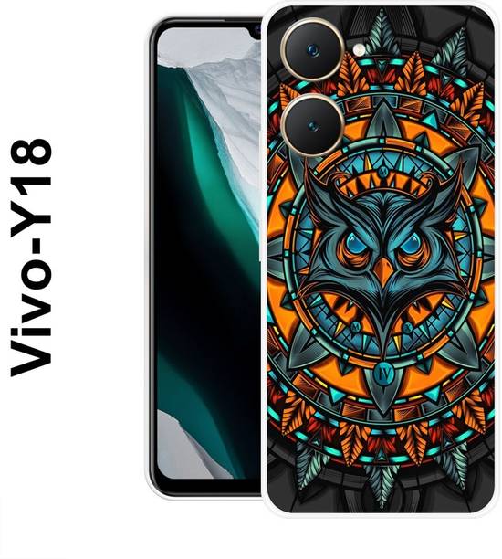 MASURA Back Cover for Vivo Y18, Owl, Ullu, Funky, Trending, Animal, 11