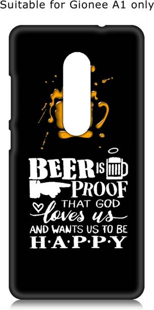 Smutty Back Cover for Gionee A1