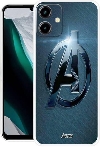 iprinto Back Cover for Lava Yuva 2, LZX411 Avenger logo Printed Back Cover