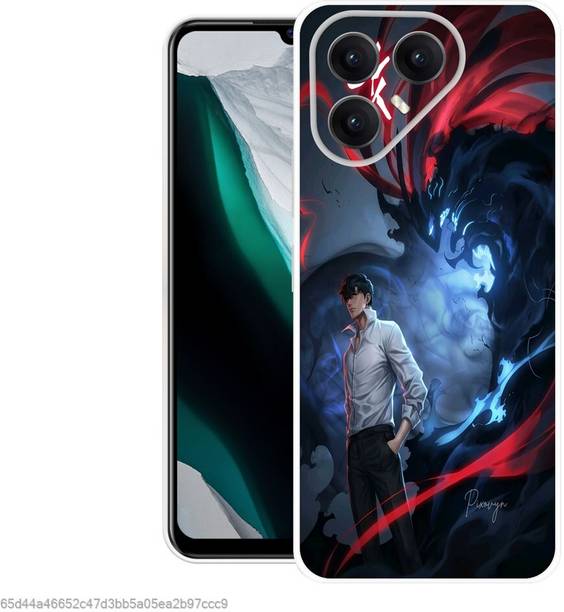 भुविक Tecno Pova 7 Pro 5G, Sun, Jin, Wo, Solo, Leveling, Anime, Printed, back cover के लिए