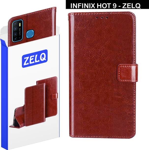 Zelq Flip Cover for Infinix Hot 9