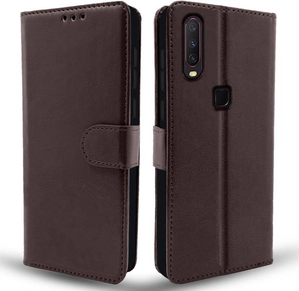 Balkans Flip Cover for Vivo Y17, Vivo U10