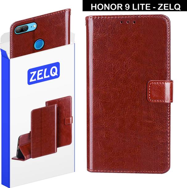 Zelq Flip Cover for Honor 9 Lite