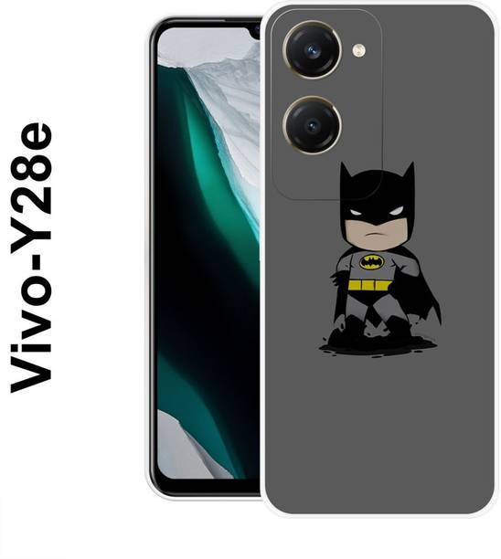 MASURA Back Cover for Vivo Y28e 5G, Batman, Cartoon, Design, Funky, 58