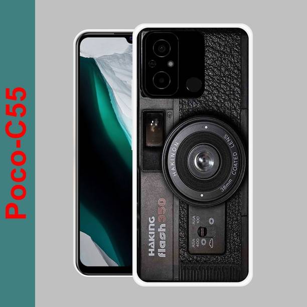 Samcase Back Cover for Poco C55