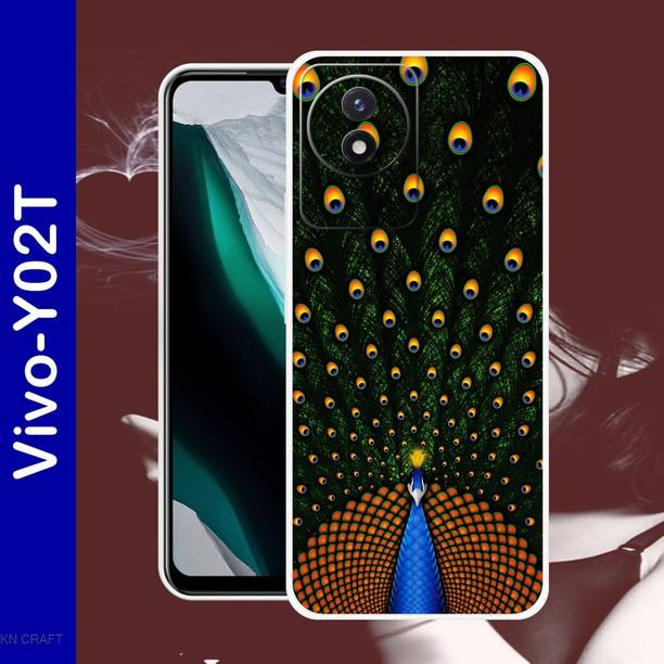 KnCraft Back Cover for Vivo Y02T (Shock Proof, Flexible, Soft, Non-Breakable Cover)