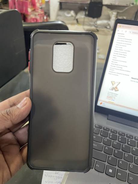 Fastship Back Cover for MI Redmi Note 9Pro Max | Smoke smoke Case | Bumper Edges & Camera Protection