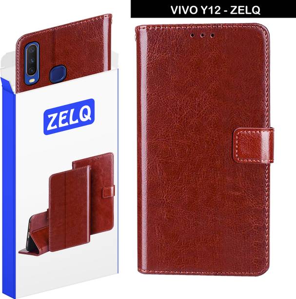 Zelq Flip Cover for Vivo Y12
