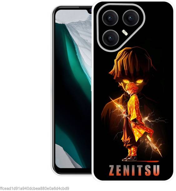 भुविक Tecno Pova 7 Pro 5G, ZENITSU, Anime, Printed, back cover के लिए