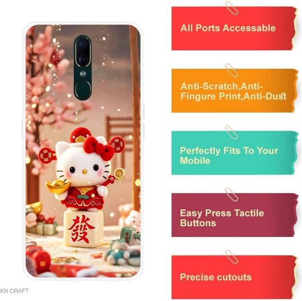 KnCraft Back Cover for Oppo F11 ( Camera Bump Protection, Shock Proof Cover)