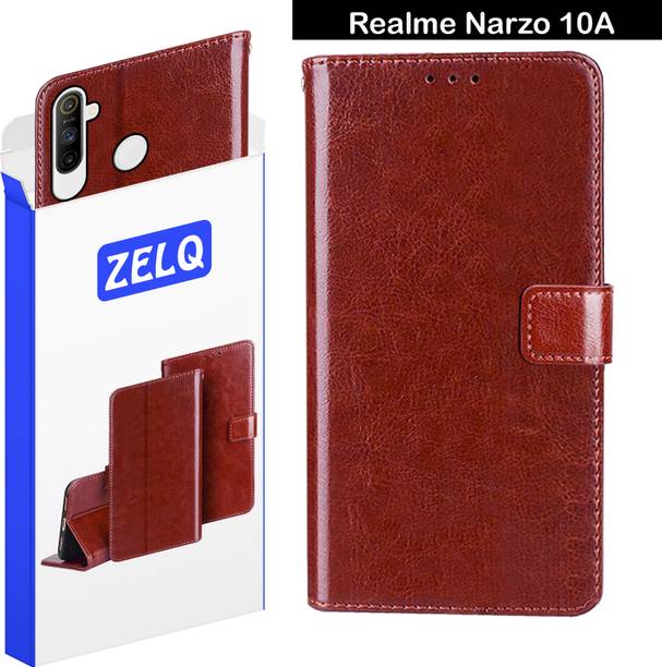 Zelq Flip Cover for Realme Narzo 10A
