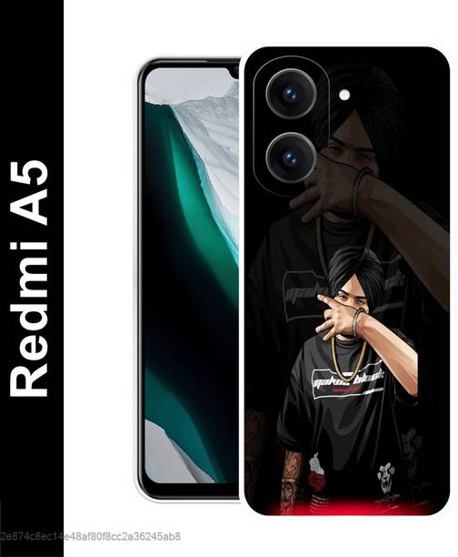 Zaplab Back Cover for Redmi A5 , 25028RN03I, Sidhu Moose wala back cover