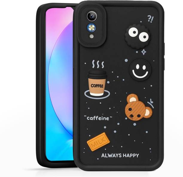 COVERBLACK Back Cover for Vivo Y91i