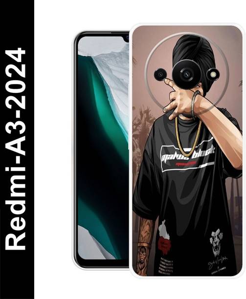 Zaplab Back Cover for Redmi A3 2024, Sidhu Moose wala back cover