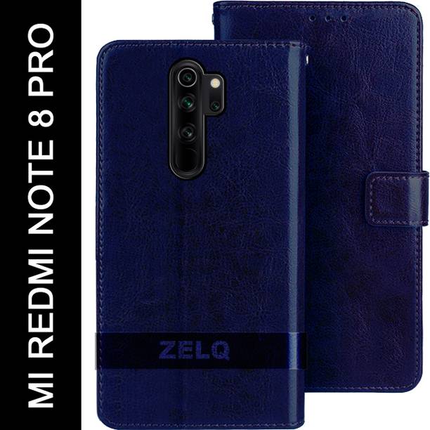 Zelq Flip Cover for Mi Redmi Note 8 Pro