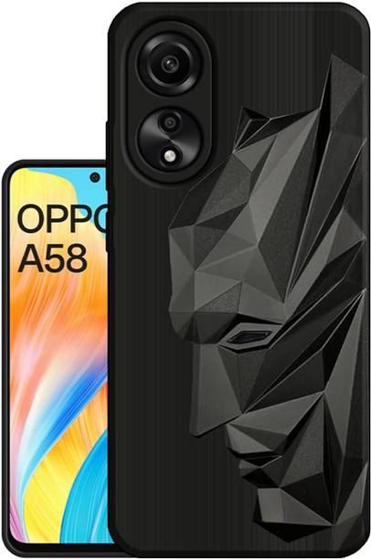 PrintCzar Back Cover for OPPO A58 4G