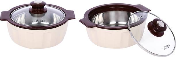 JAYPEE Glamerole Twin Pack of 2 Thermoware Casserole Set