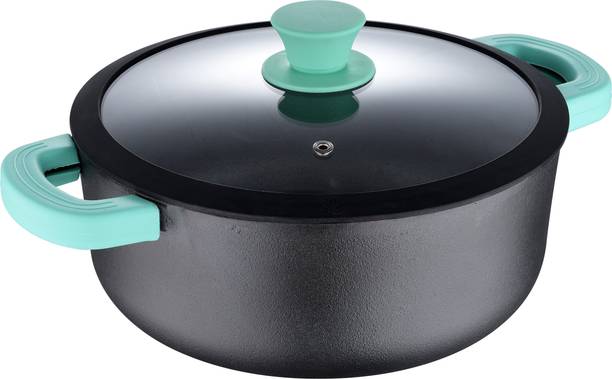 BERGNER Elements Pre-Seasoned Cast Iron Cook and Serve Casserole