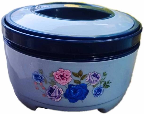 BLAL Delta Plastic Inner Stainless Steel Casserole, 1.5 Litres,Blue Thermoware Casserole