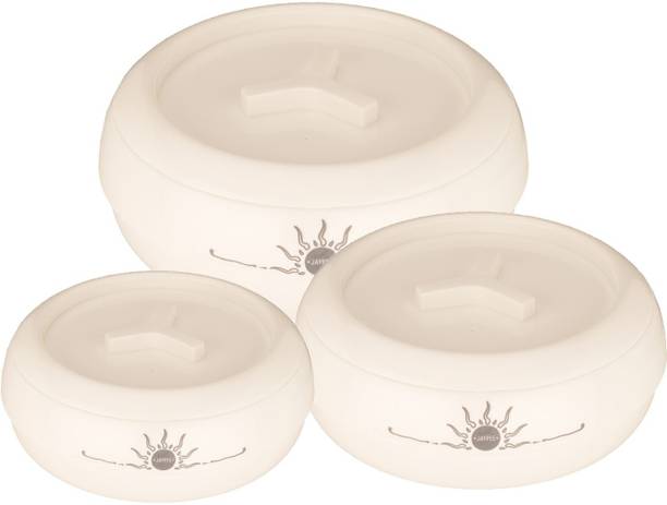 JAYPEE Teen Bhoj Super Pack of 3 Thermoware Casserole Set