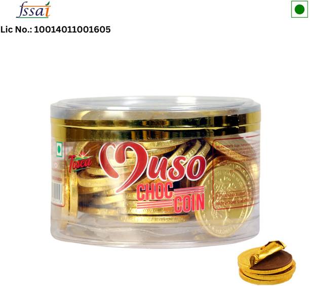 Tosca Muso Chocolate Coins - Gold Coin Chocolate Gift Pack Bites