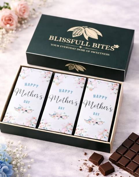 BLISSFULL BITES 6 Pc Chocolate Gift Hamper | Mother’s Day Special Combo Bars