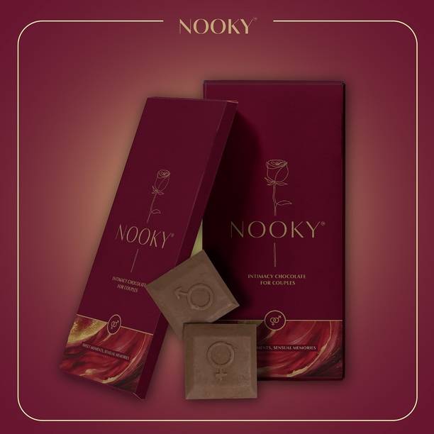 Nooky Dark Chocolate for Men & Women For Uplifting Mood best Gift For Couples Bars