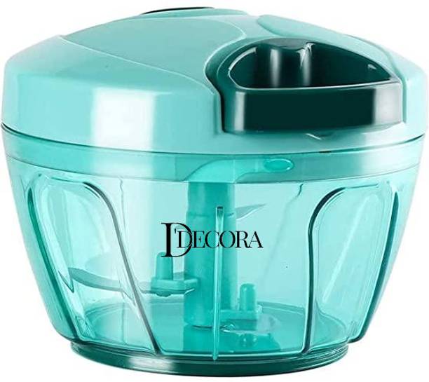 DDecora 450 ml नया हैंडी मिनी क्विक डोरी चॉपर सब्जी और फल चॉपर