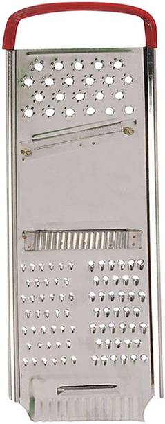 DreamBasket Stainless Steel Potato Chipser / Cheese Grater (Pack of 2) Electric Vegetable Chopper