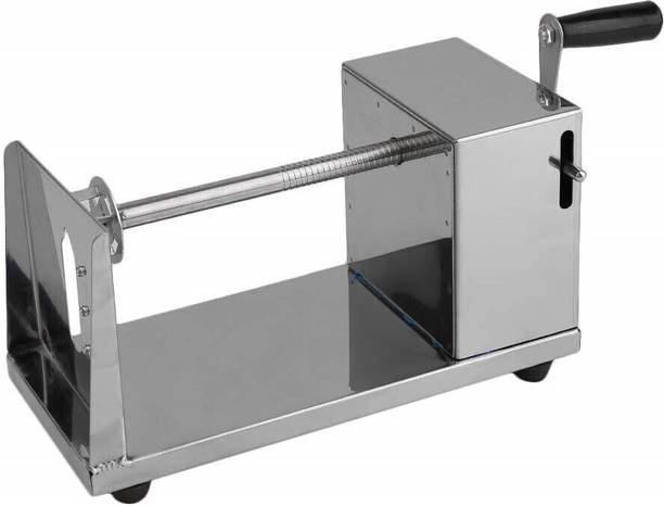 Star mart by NA Potato Steel Twister Curly Spiral French Fry Tornado Potato Slicer Machine Potato Grater & Slicer