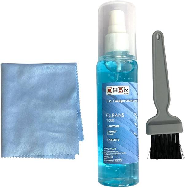 DARix Screen & Lens Cleaner With Microfiber Cloth For Camera Lens Cleaning Kit Spray for Computers, Laptops