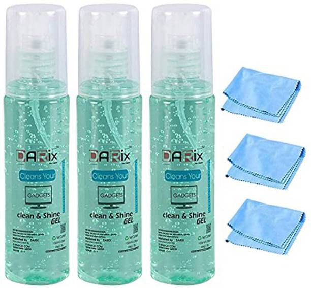 Just Take Screen Cleaning Gel Pack of 3 with Cotton Best for all Kind of Display items for Computers, Gaming, Laptops, Mobiles
