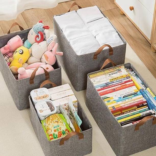 NKKL 30 L Grey Laundry Stool/Storage